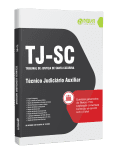Capa Apostila TJ-SC 2026 - Técnico Judiciário Auxiliar